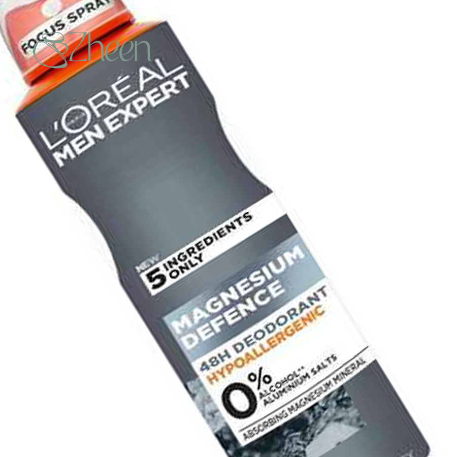اسپری ضد تعریق مردانه لورآل مدل Magnesium Defence حجم 250ml